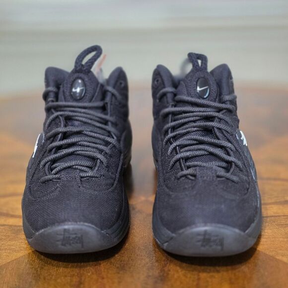 Nike Stussy x Air Penny 2 Triple Black Men's Shoes DQ5674-001 Men’s Size 6.5 New - Picture 3 of 16